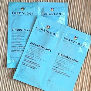 2 Pureology STRENGTH CURE Shampoo Conditioner Packets